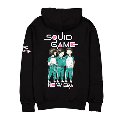 NEW ERA X NETFLIX SQUID GAME GRAPHIC BLACK OVERSIZED HODDIE