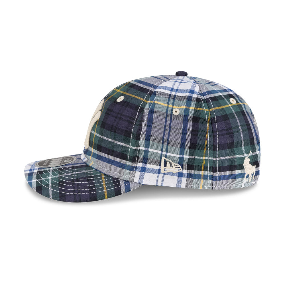 NEW ERA X RALPH LAUREN NEW YORK YANKEES FLANNEL GREEN RC 9FIFTY CAP