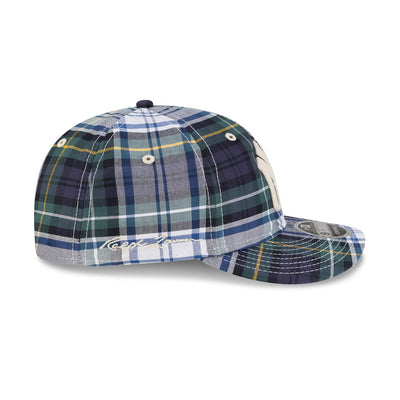 NEW ERA X RALPH LAUREN NEW YORK YANKEES FLANNEL GREEN RC 9FIFTY CAP