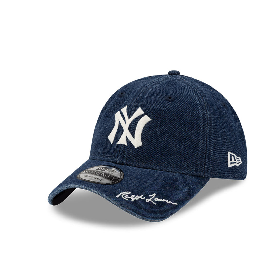 NEW ERA X RALPH LAUREN NEW YORK YANKEES DENIM 9TWENTY CAP