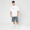 NEW ERA X NETFLIX SAKAMOTO DAYS WHITE OVERSIZED SHORT SLEEVE T-SHIRT