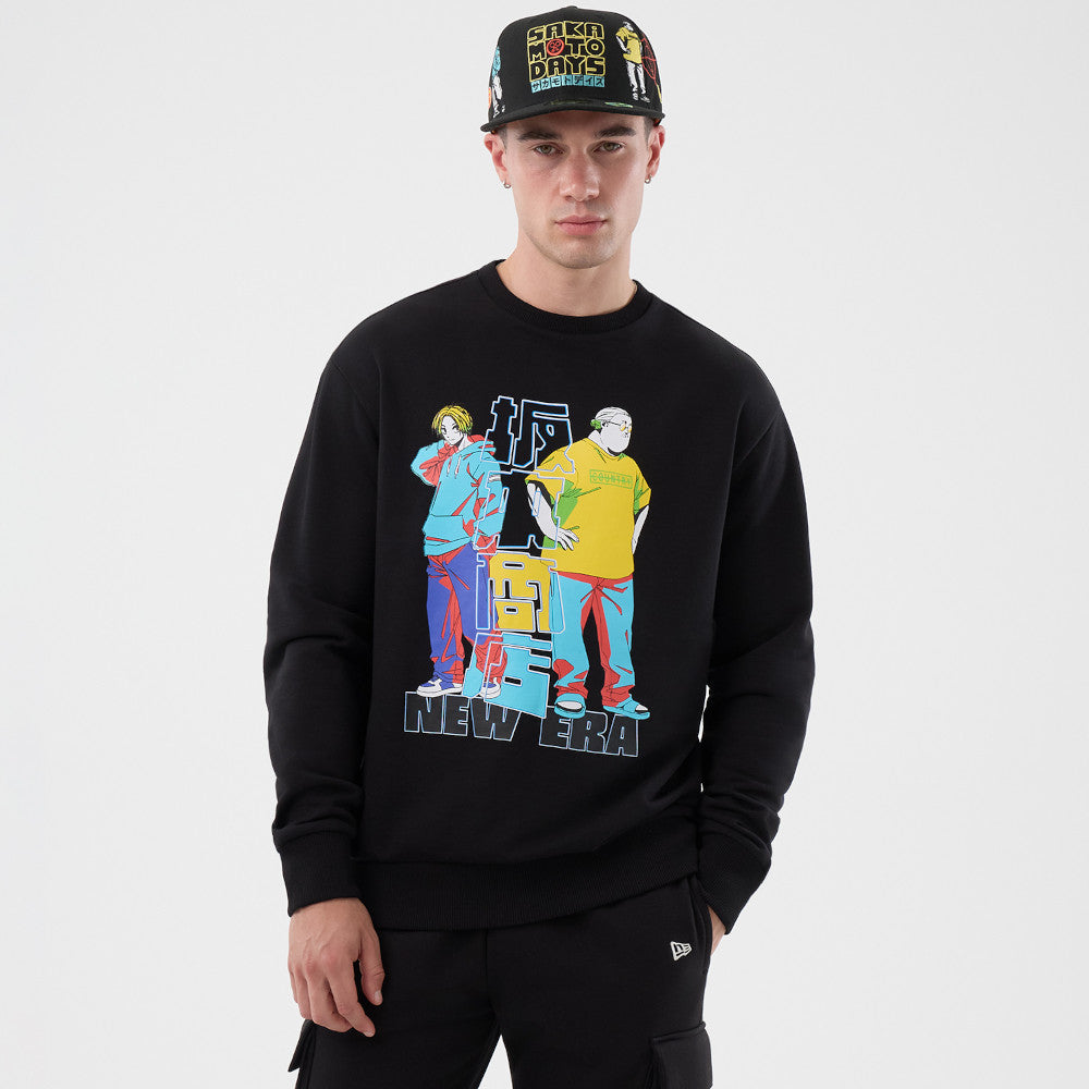 NEW ERA X NETFLIX SAKAMOTO DAYS BLACK SWEATSHIRT