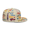 NEW ERA X KENZO HONG KONG EXCLUSIVE NAMES LIGHT CREAM 59FIFTY CAP