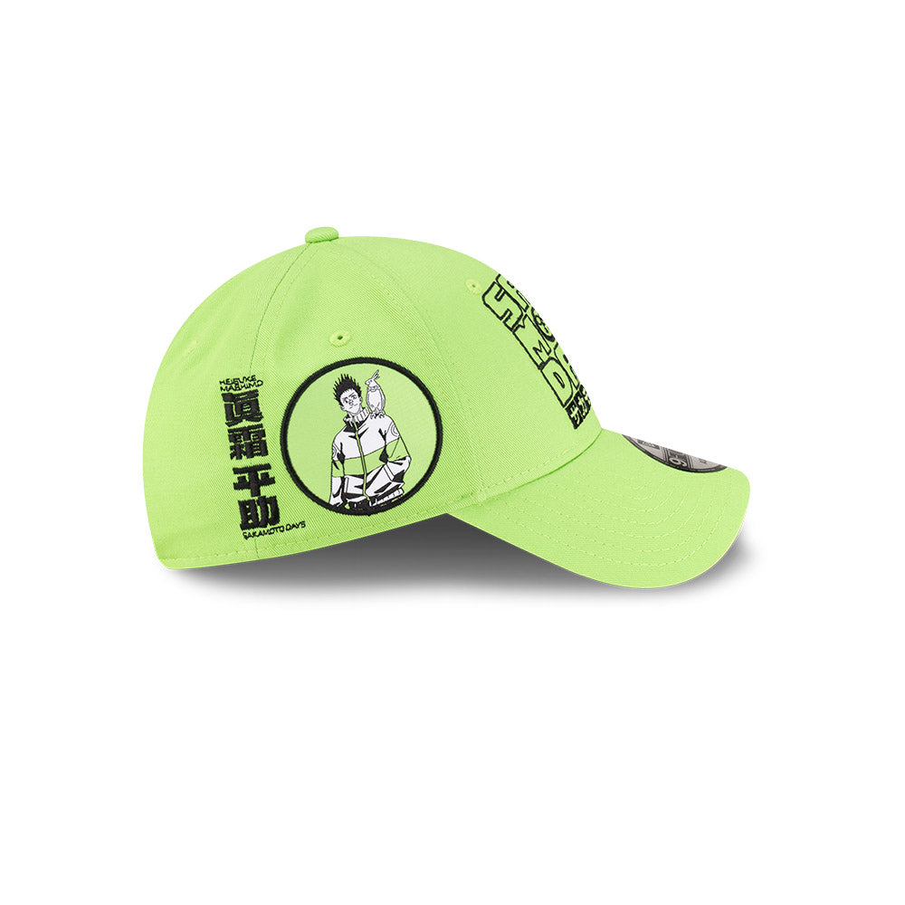 NEW ERA X NETFLIX SAKAMOTO DAYS HEISUKE MASHIMO GREEN 9FORTY CAP
