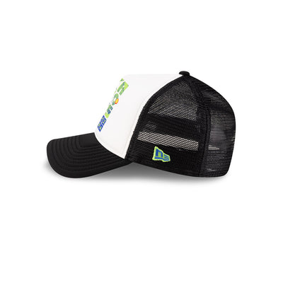 NEW ERA X NETFLIX SAKAMOTO DAYS 2-TONE BLACK VISOR WHITE 9FORTY AF TRUCKER CAP