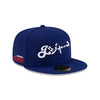 NEW ERA X HYPERFLY KATAKANA X MLB LOS ANGELES DODGERS DARK BLUE 59FIFTY CAP
