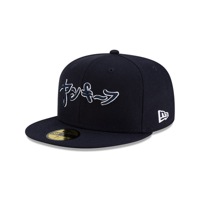 NEW ERA X HYPERFLY KATAKANA X MLB NEW YORK YANKEES NAVY 59FIFTY CAP