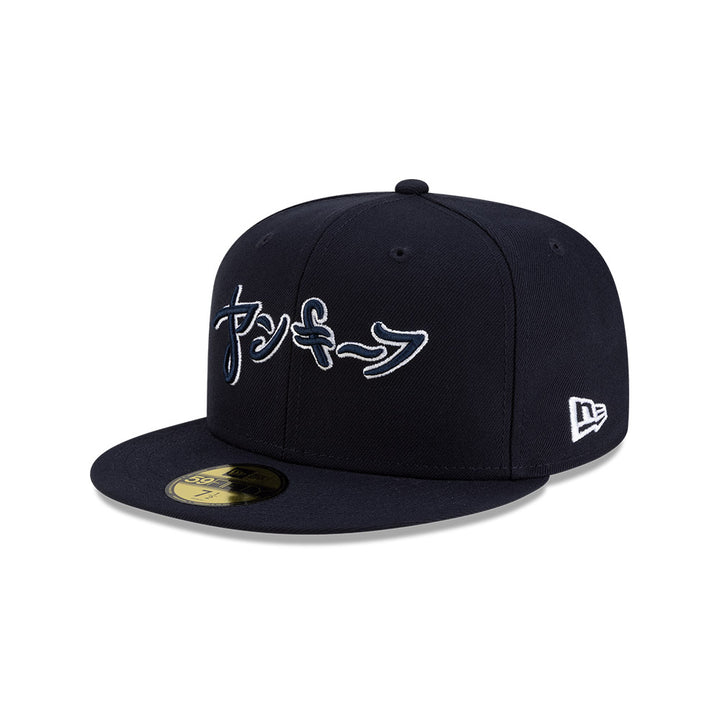 NEW ERA X HYPERFLY KATAKANA X MLB NEW YORK YANKEES NAVY 59FIFTY