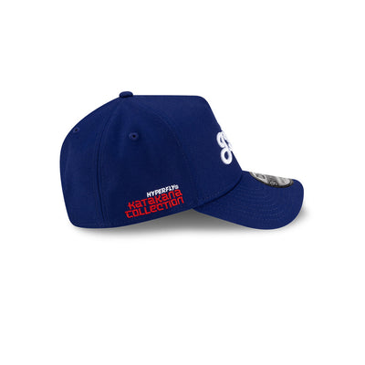 NEW ERA X HYPERFLY KATAKANA X MLB LOS ANGELES DODGERS DARK BLUE 9FORTY AF CAP