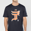 NEW ERA X HYPERFLY KATAKANA X MLB DETROIT TIGERS NAVY SHORT SLEEVE T-SHIRT