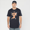 NEW ERA X HYPERFLY KATAKANA X MLB DETROIT TIGERS NAVY SHORT SLEEVE T-SHIRT