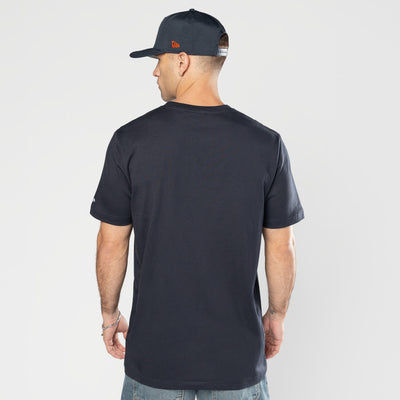 NEW ERA X HYPERFLY KATAKANA X MLB DETROIT TIGERS NAVY SHORT SLEEVE T-SHIRT