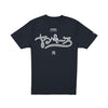 NEW ERA X HYPERFLY KATAKANA X MLB NEW YORK YANKEES NAVY SHORT SLEEVE T-SHIRT