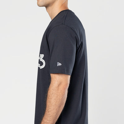 NEW ERA X HYPERFLY KATAKANA X MLB NEW YORK YANKEES NAVY SHORT SLEEVE T-SHIRT