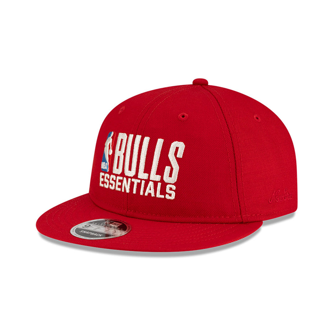 NEW ERA X FEAR OF GOD X NBA & WNBA CHICAGO BULLS RED RC 9FIFTY CAP