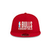 NEW ERA X FEAR OF GOD X NBA & WNBA CHICAGO BULLS RED RC 9FIFTY CAP