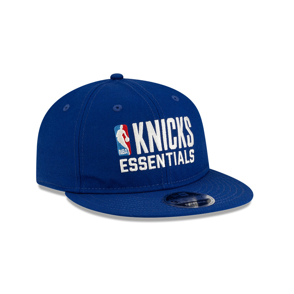 NEW ERA X FEAR OF GOD X NBA & WNBA NEW YORK KNICKS BLUE RC 9FIFTY CAP