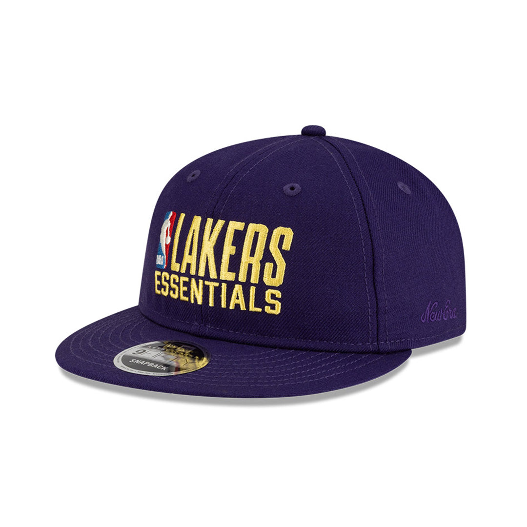 NEW ERA X FEAR OF GOD X NBA & WNBA LOS ANGELES LAKERS BLUE RC 9FIFTY CAP
