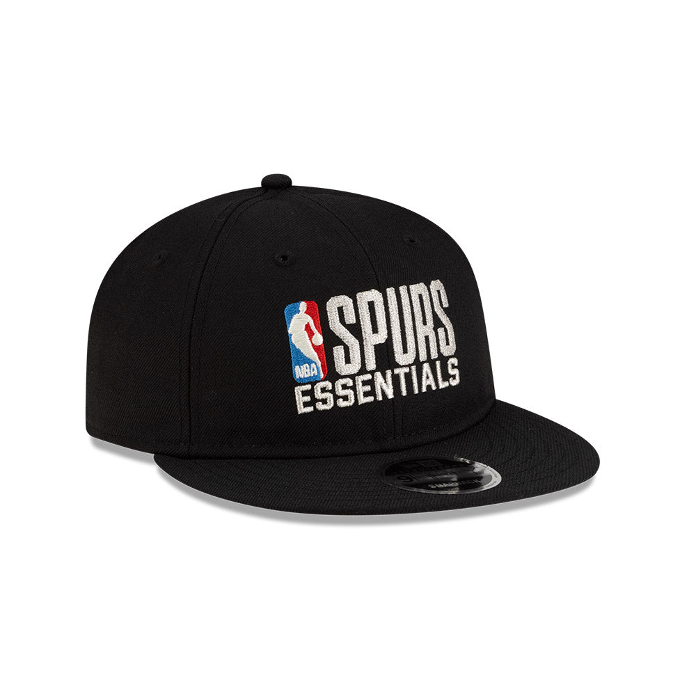 NEW ERA X FEAR OF GOD X NBA & WNBA SAN ANTONIO SPURS BLACK RC 9FIFTY CAP