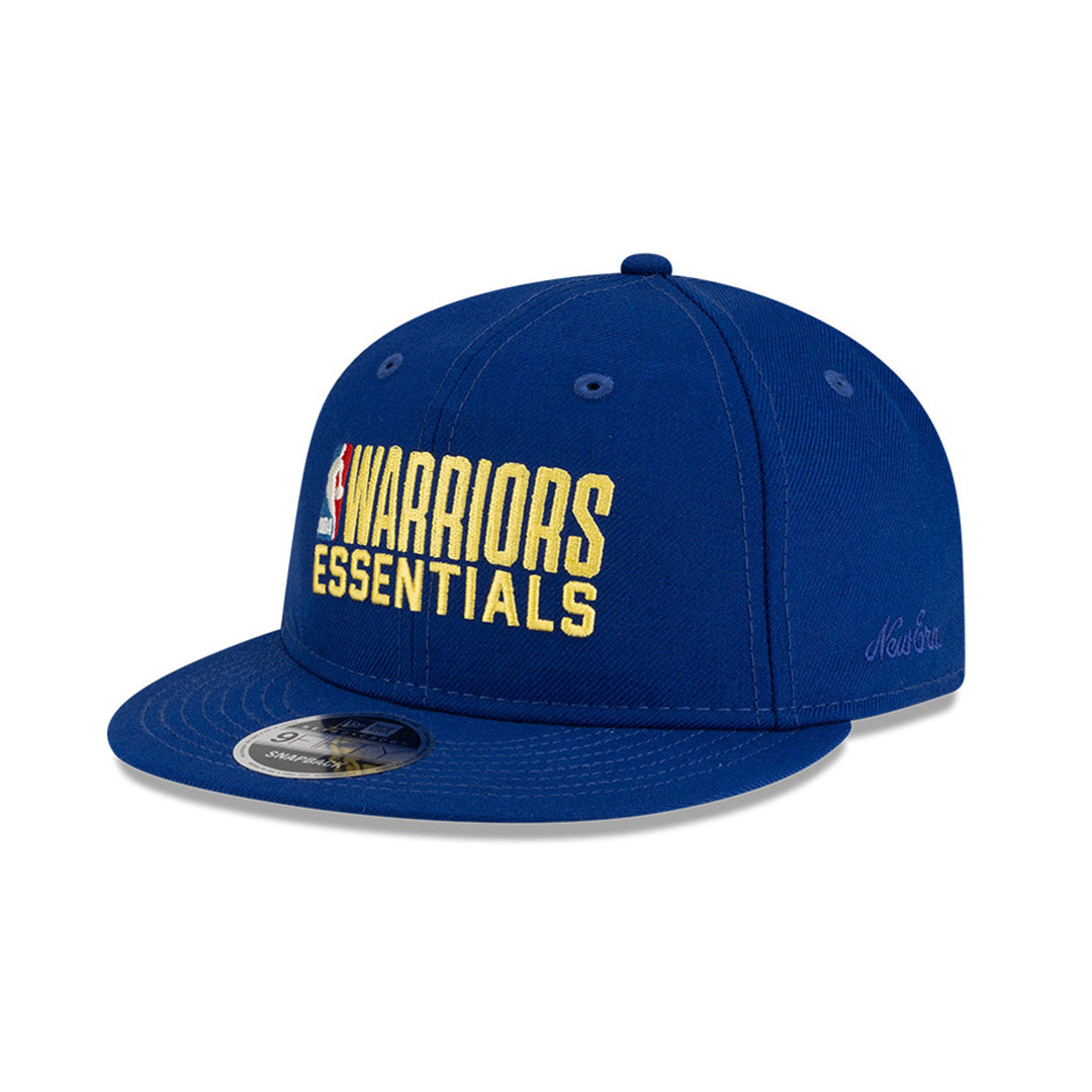 NEW ERA X FEAR OF GOD X NBA & WNBA GOLDEN STATE WARRIORS BLUE RC 9FIFTY CAP