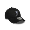 LIVERPOOL F.C. RIPSTOP BLACK 9FORTY MC CAP