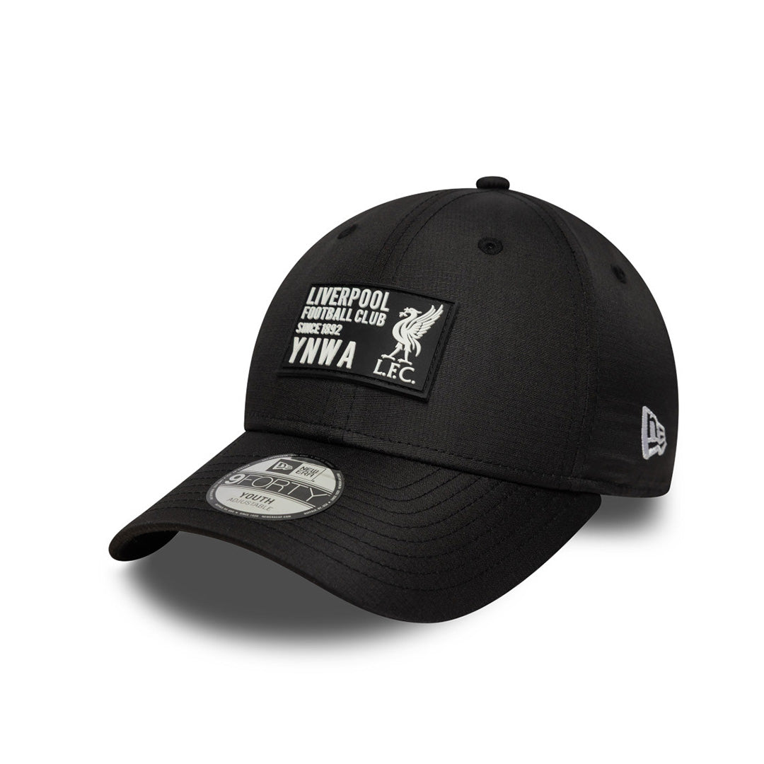 LIVERPOOL F.C. RIPSTOP BLACK 9FORTY MC CAP