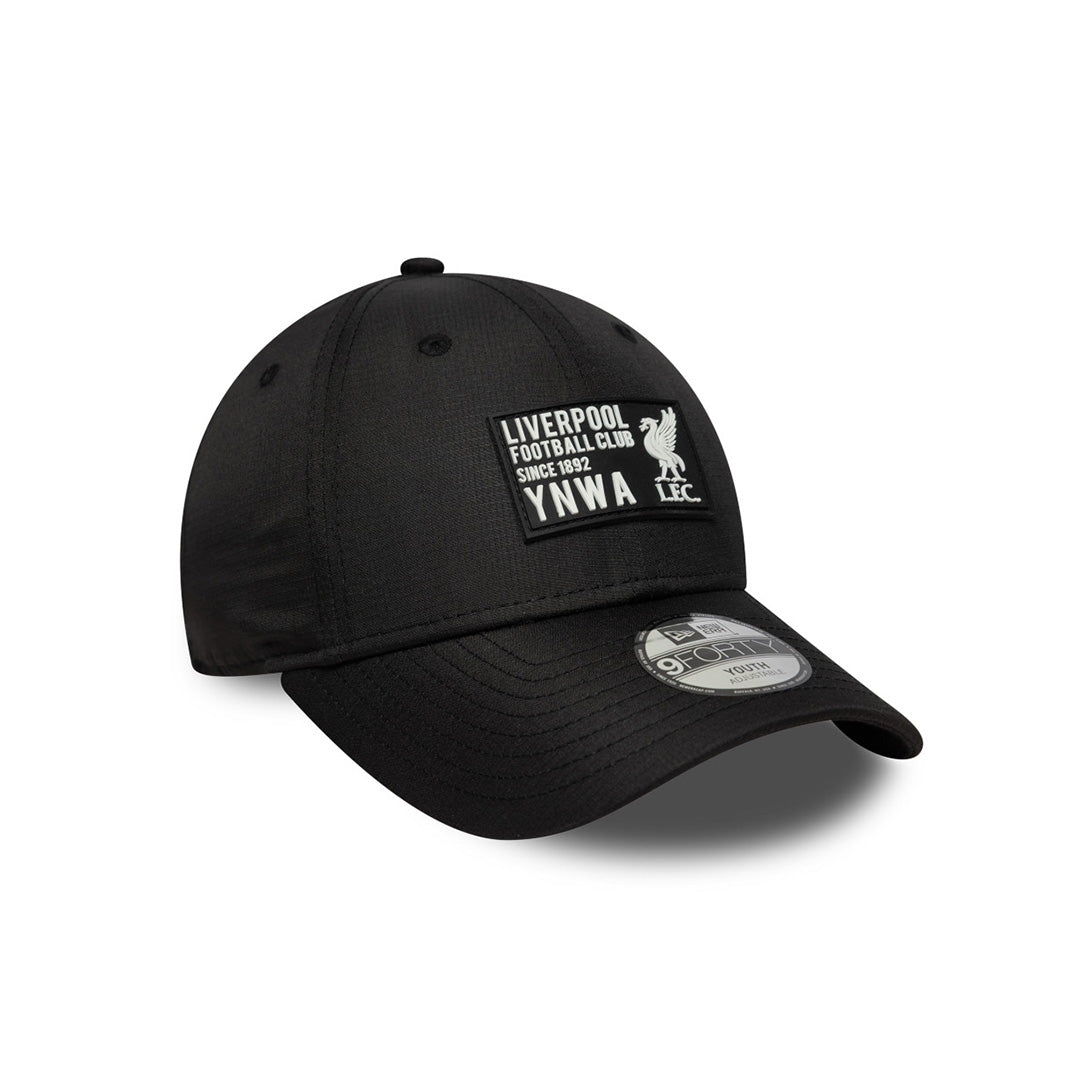 LIVERPOOL F.C. RIPSTOP BLACK 9FORTY MC CAP