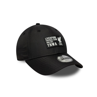 LIVERPOOL F.C. RIPSTOP BLACK 9FORTY MC CAP