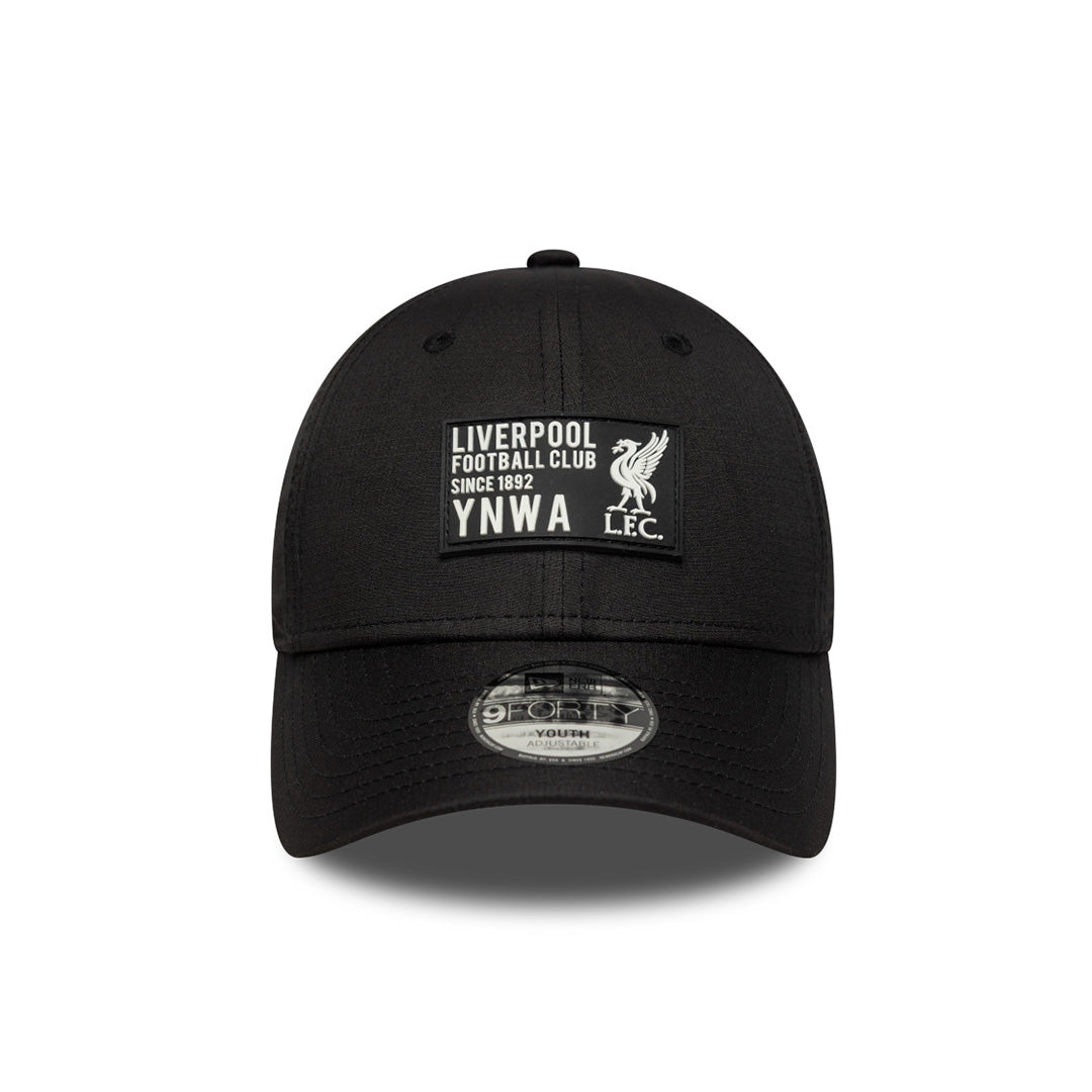 LIVERPOOL F.C. RIPSTOP BLACK 9FORTY MC CAP