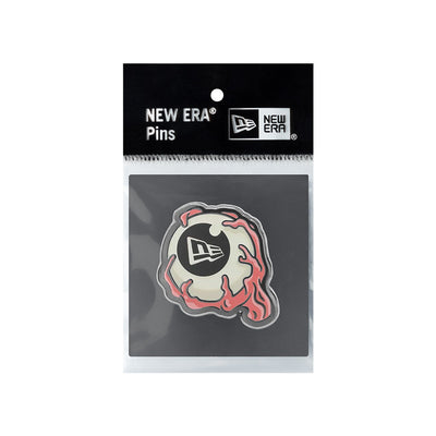NEW ERA EYE BALL WHITE PIN