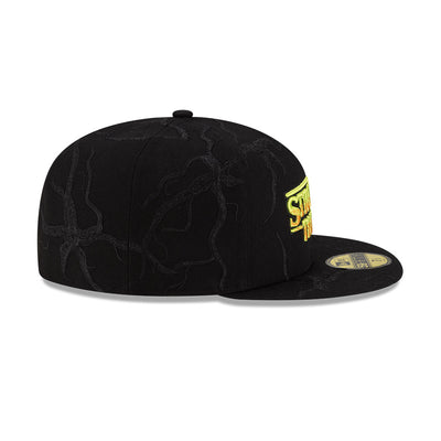 NEW ERA X NETFLIX STRANGER THINGS ALL-OVER PRINT BLACK 59FIFTY CAP
