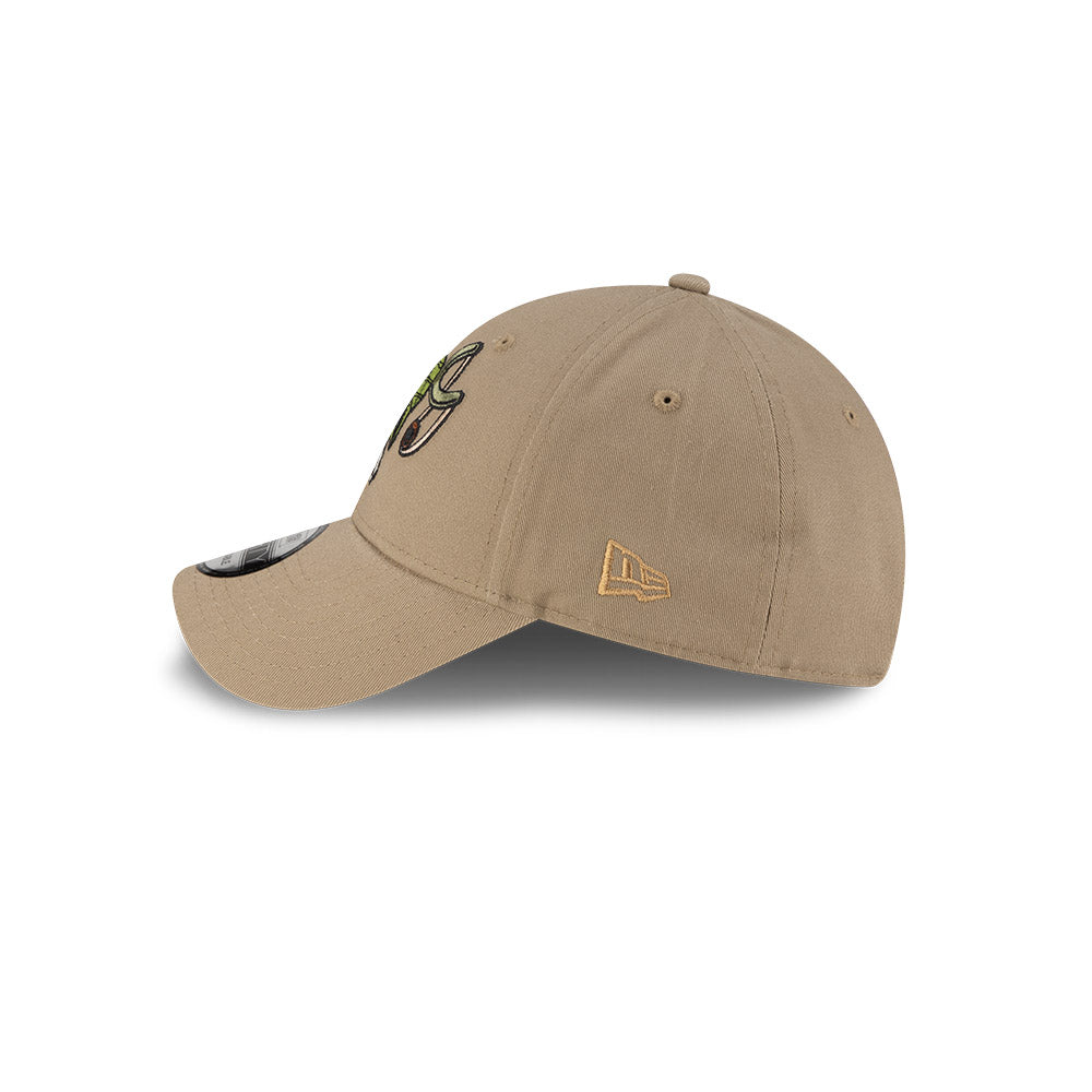 NEW ERA X ONE PIECE USOPP BRITISH KHAKI 9FORTY CAP