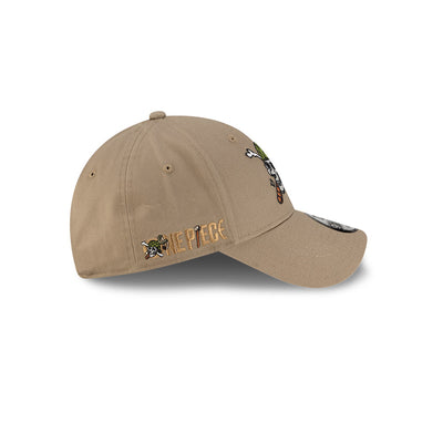 NEW ERA X ONE PIECE USOPP BRITISH KHAKI 9FORTY CAP