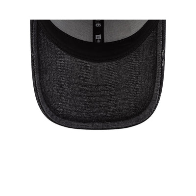 NEW ERA X NETFLIX STRANGER THINGS DISTRESSED BLACK DENIM 9FORTY CAP