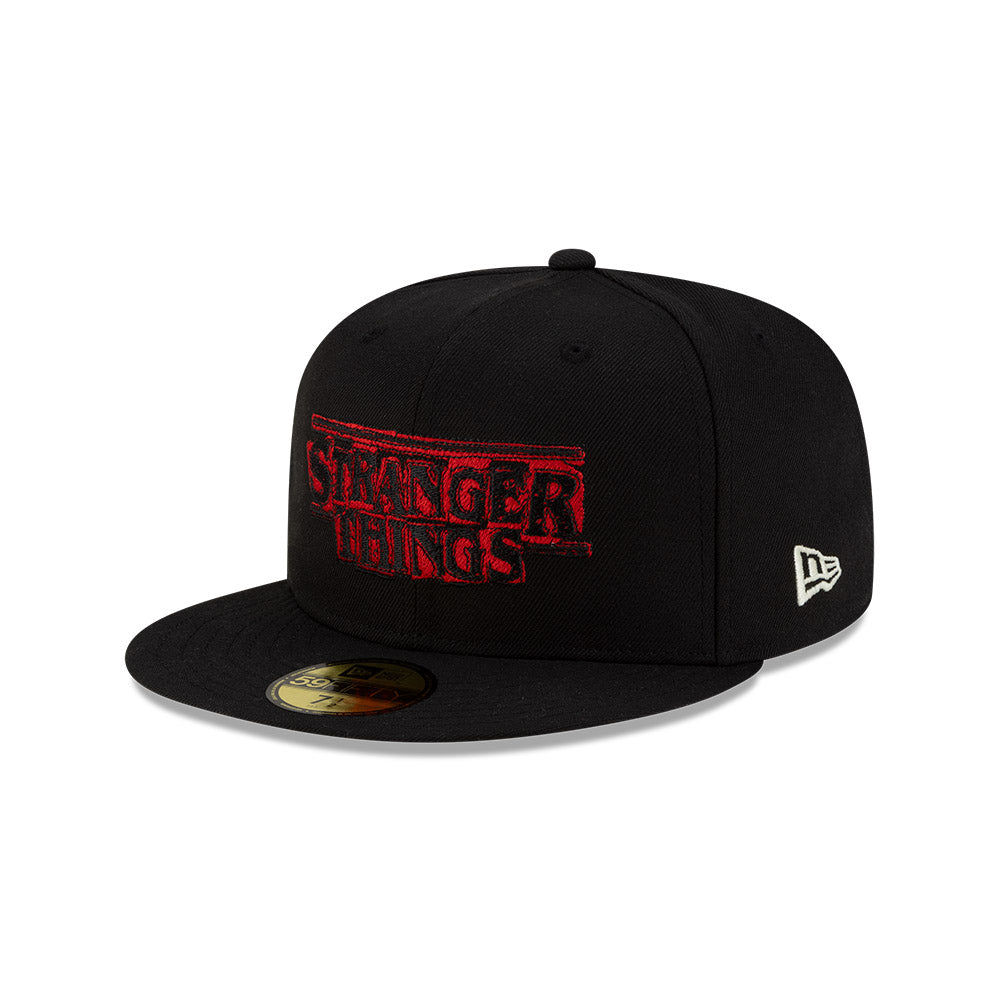 NEW ERA X NETFLIX STRANGER THINGS THE DEMOGORGON BLACK 59FIFTY CAP