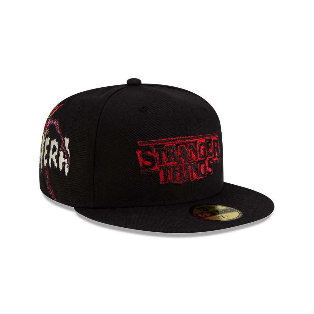 NEW ERA X NETFLIX STRANGER THINGS THE DEMOGORGON BLACK 59FIFTY CAP