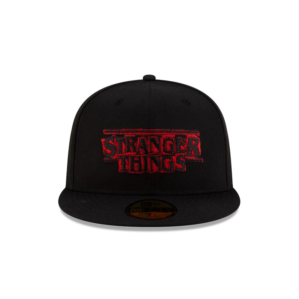NEW ERA X NETFLIX STRANGER THINGS THE DEMOGORGON BLACK 59FIFTY CAP