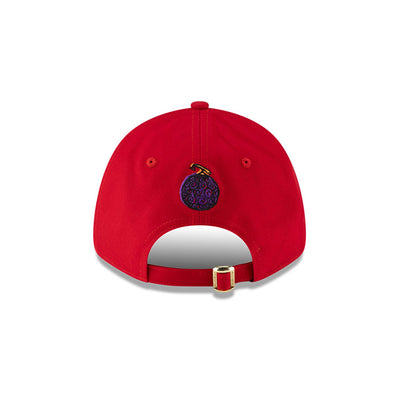NEW ERA X ONE PIECE LUFFY SCARLET RED 9FORTY CAP