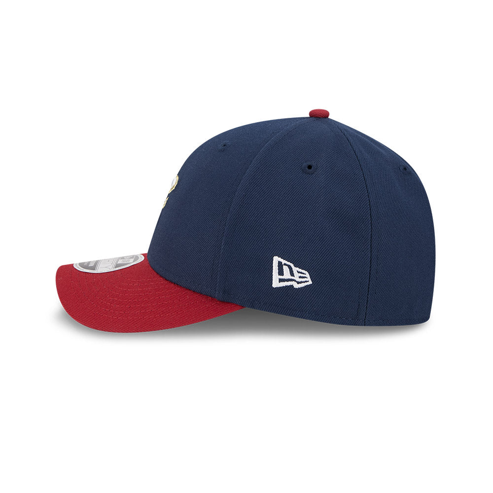NBA CLASSIC EDITION 2025 CLEVELAND CAVALIERS 2-TONE RED VISOR DARK BLUE 9FORTY MC CAP