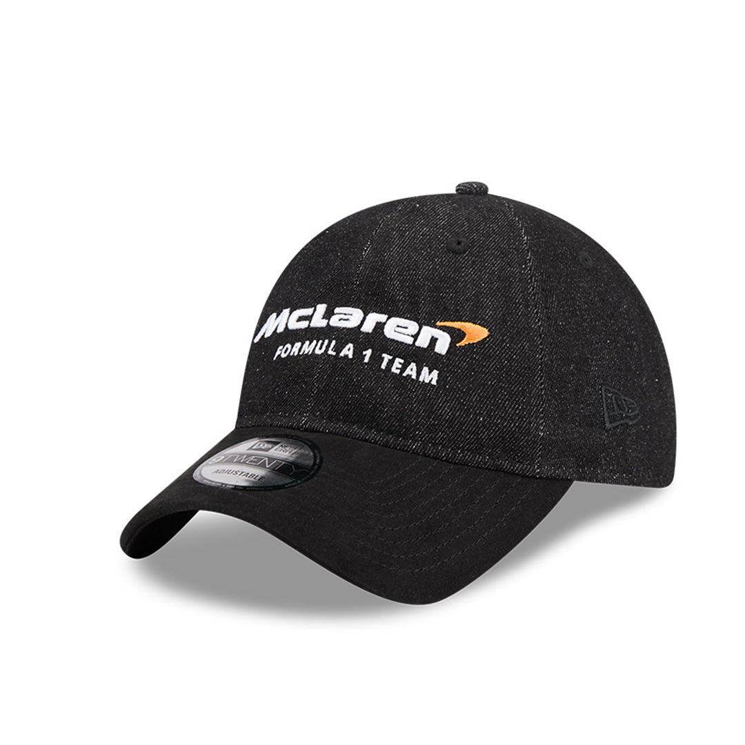 NEW ERA X MCLAREN FORMULA 1 TEAM DENIM BLACK 9TWENTY CAP