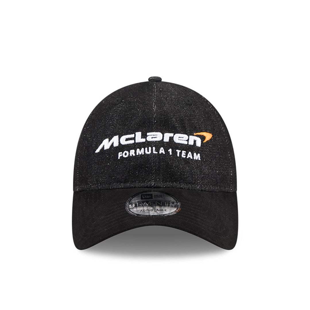 NEW ERA X MCLAREN FORMULA 1 TEAM DENIM BLACK 9TWENTY CAP