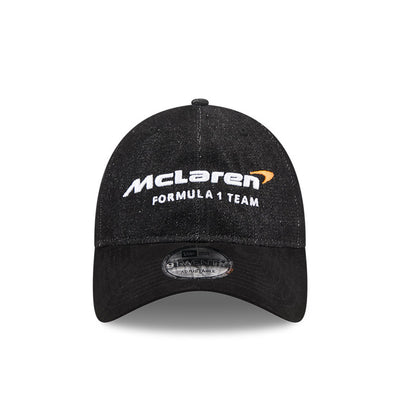 NEW ERA X MCLAREN FORMULA 1 TEAM DENIM BLACK 9TWENTY CAP