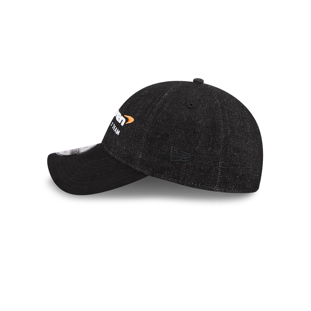 NEW ERA X MCLAREN FORMULA 1 TEAM DENIM BLACK 9TWENTY CAP