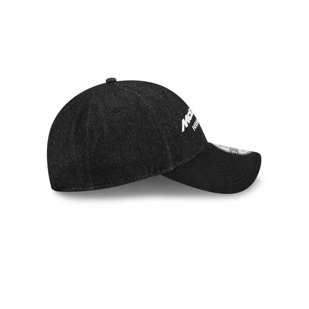 NEW ERA X MCLAREN FORMULA 1 TEAM DENIM BLACK 9TWENTY CAP