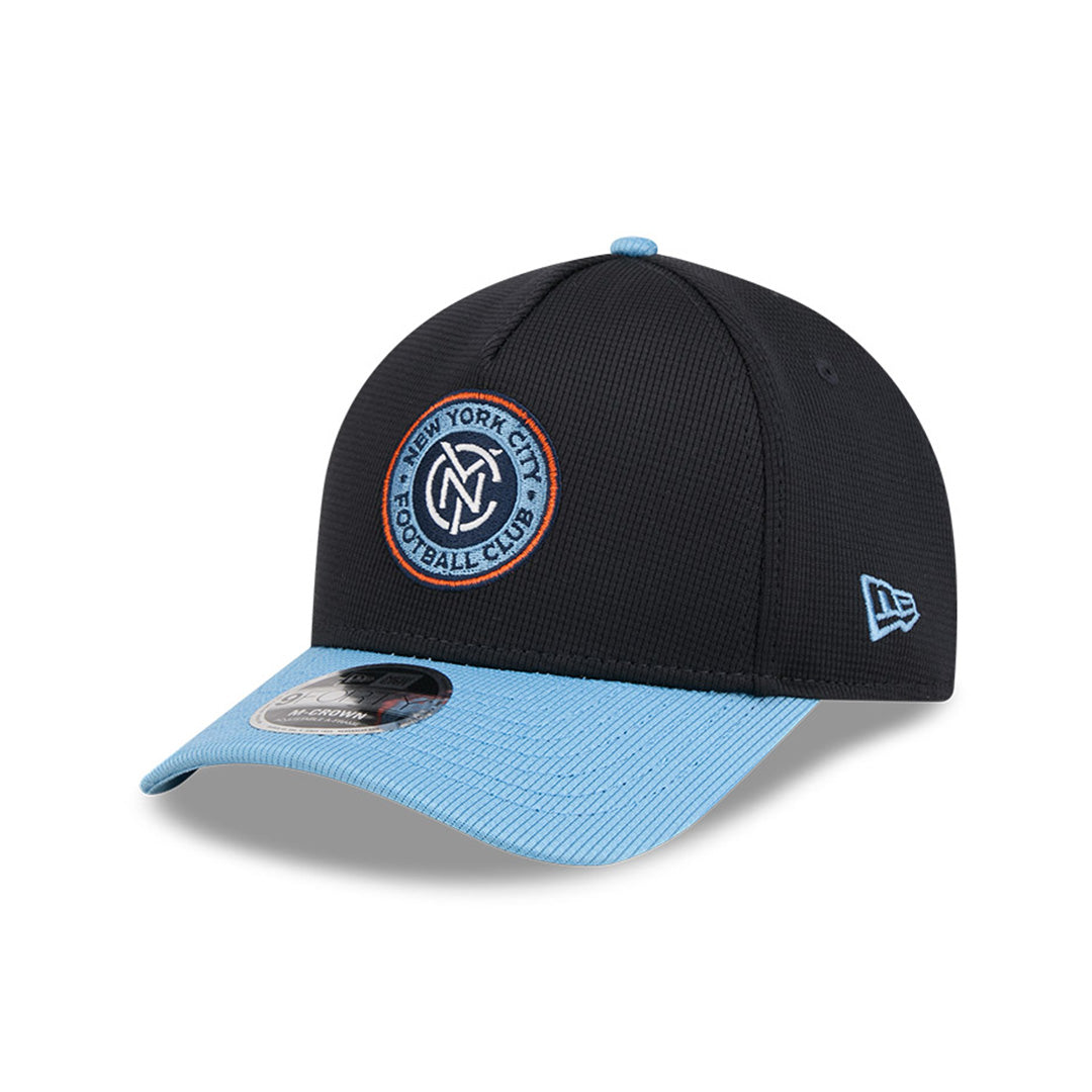 NEW YORK CITY FC 2-TONE SKY BLUE VISOR BLACK 9FORTY MC AF CAP - New Era ...
