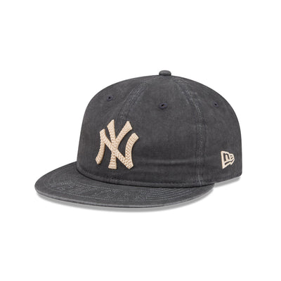 NEW ERA 59FIFTY® DAY NEW YORK YANKEES STITCHED VISOR WASHED BLACK RC 5 ...