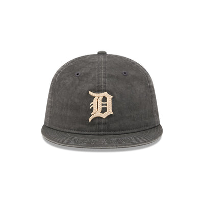 NEW ERA 59FIFTY® DAY DETROIT TIGERS STITCHED VISOR WASHED BLACK RC 59F ...