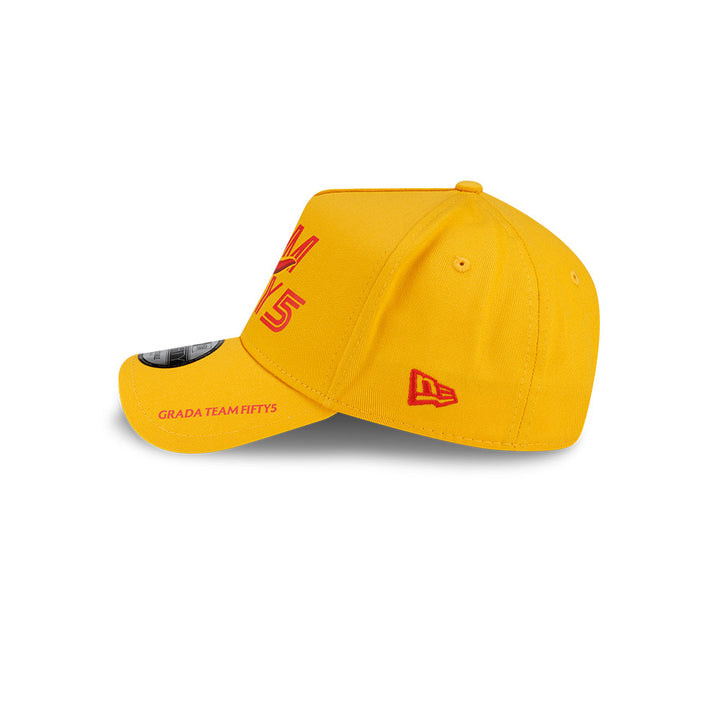 NEW ERA X TEAM FIFTY5 GRANDSTAND DARK YELLOW 9FORTY A-FRAME CAP