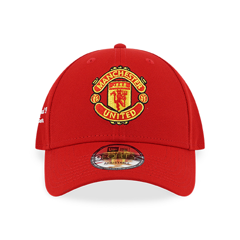 MANCHESTER UNITED F.C. BASIC SCARLET RED 9FORTY CAP