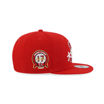 MLB ANAANG SHOHEI OHTANI SCARLET 9FIFTY CAP